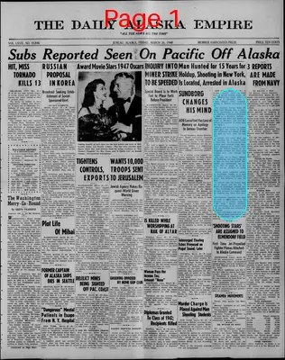 Page thumbnail for The Daily Alaska Empire