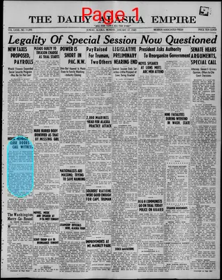 Page thumbnail for The Daily Alaska Empire