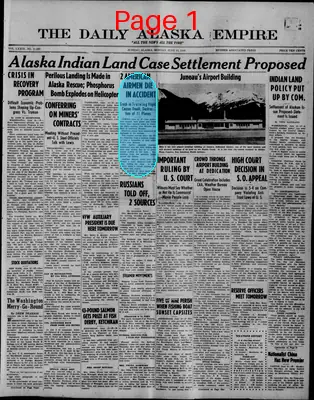 Page thumbnail for The Daily Alaska Empire