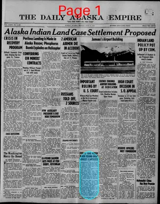 Page thumbnail for The Daily Alaska Empire