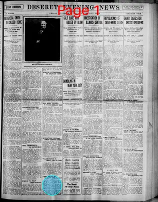 Page thumbnail for Deseret Evening News