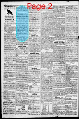 Page thumbnail for Brownlow's Knoxville Whig, And Rebel Ventilator