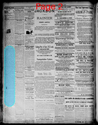 Page thumbnail for The Seattle Post Intelligencer
