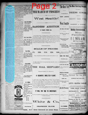 Page thumbnail for The Seattle Post Intelligencer