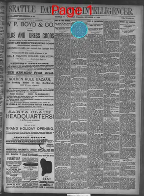 Page thumbnail for Seattle Daily Post Intelligencer