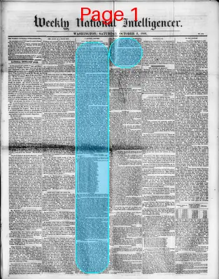 Page thumbnail for Weekly National Intelligencer