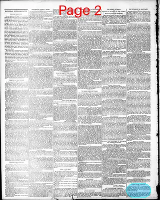 Page thumbnail for Weekly National Intelligencer