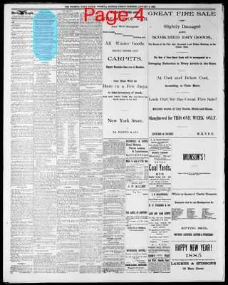 Page thumbnail for Wichita Daily Eagle