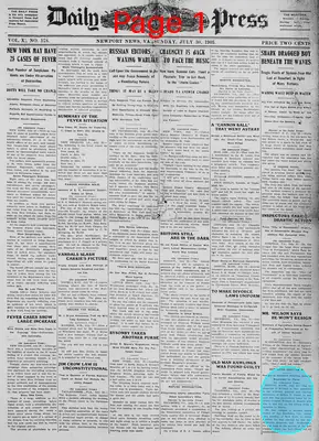 Page thumbnail for Daily Press