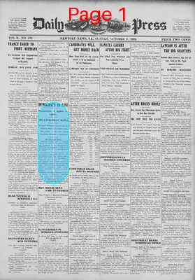 Page thumbnail for Daily Press