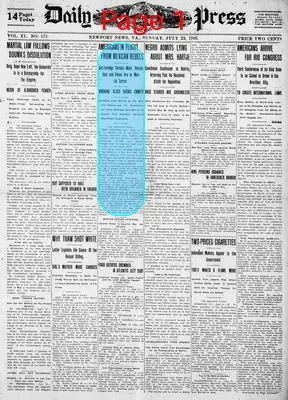 Page thumbnail for Daily Press