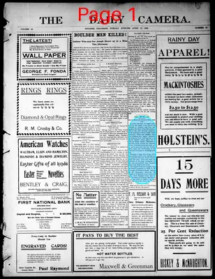 Page thumbnail for Daily Camera