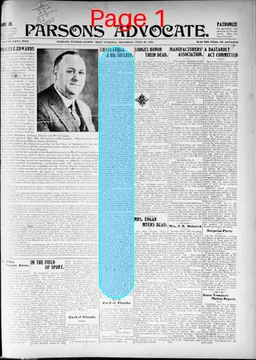 Page thumbnail for Parsons Advocate