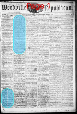Page thumbnail for The Woodville Republican