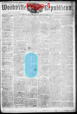 Page thumbnail for The Woodville Republican
