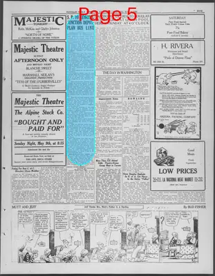 Page thumbnail for Douglas Daily Dispatch
