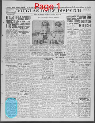 Page thumbnail for Douglas Daily Dispatch