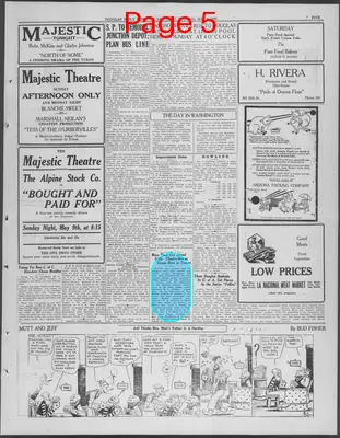 Page thumbnail for Douglas Daily Dispatch