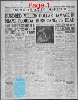 Page thumbnail for Douglas Daily Dispatch