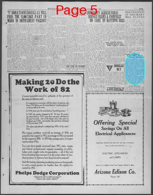 Page thumbnail for Douglas Daily Dispatch