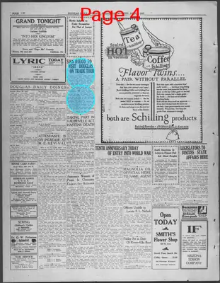 Page thumbnail for Douglas Daily Dispatch