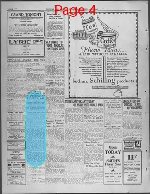 Page thumbnail for Douglas Daily Dispatch
