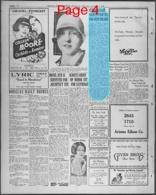 Page thumbnail for Douglas Daily Dispatch