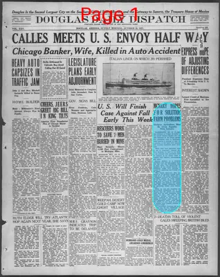 Page thumbnail for Douglas Daily Dispatch