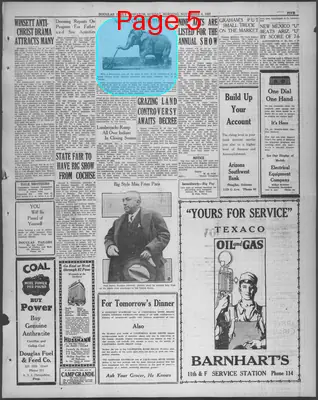 Page thumbnail for Douglas Daily Dispatch