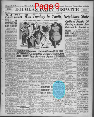 Page thumbnail for Douglas Daily Dispatch