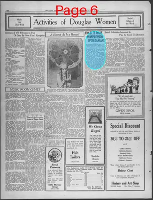 Page thumbnail for Douglas Daily Dispatch