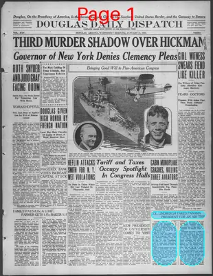 Page thumbnail for Douglas Daily Dispatch
