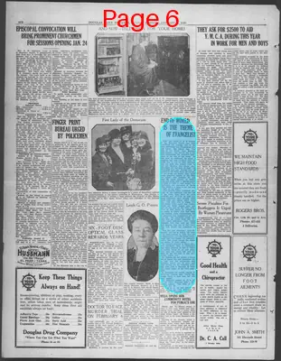 Page thumbnail for Douglas Daily Dispatch
