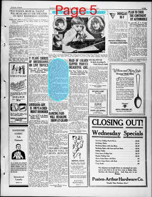 Page thumbnail for Douglas Daily Dispatch