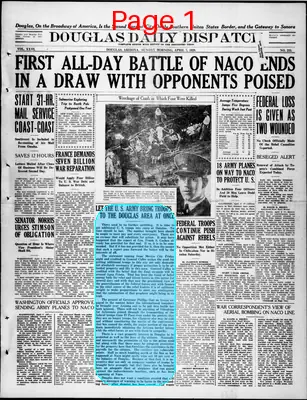 Page thumbnail for Douglas Daily Dispatch
