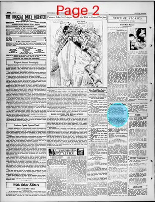 Page thumbnail for Douglas Daily Dispatch