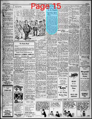 Page thumbnail for Douglas Daily Dispatch