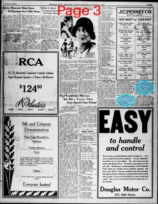 Page thumbnail for Douglas Daily Dispatch