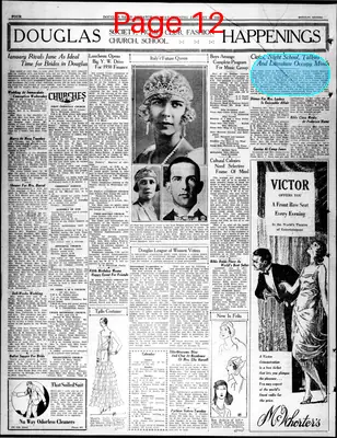 Page thumbnail for Douglas Daily Dispatch