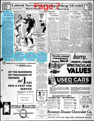 Page thumbnail for Douglas Daily Dispatch
