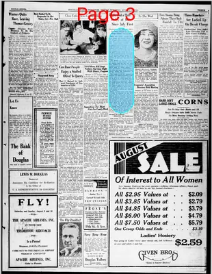 Page thumbnail for Douglas Daily Dispatch