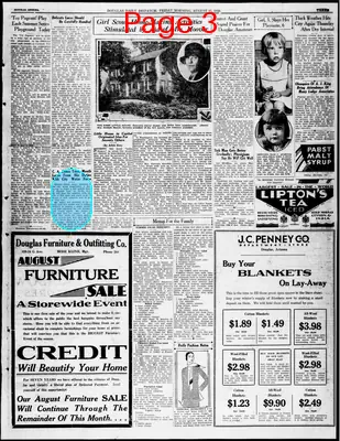 Page thumbnail for Douglas Daily Dispatch