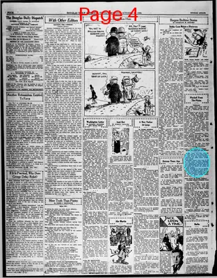Page thumbnail for Douglas Daily Dispatch