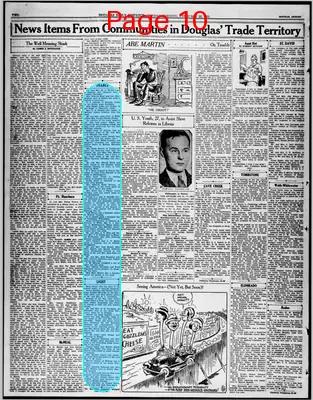 Page thumbnail for Douglas Daily Dispatch
