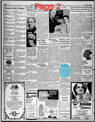 Page thumbnail for Douglas Daily Dispatch