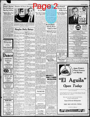 Page thumbnail for Douglas Daily Dispatch