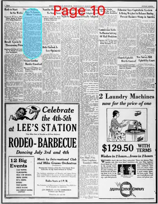 Page thumbnail for Douglas Daily Dispatch