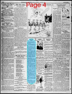 Page thumbnail for Douglas Daily Dispatch