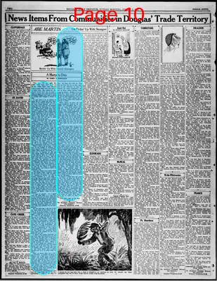 Page thumbnail for Douglas Daily Dispatch