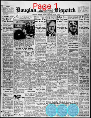 Page thumbnail for Douglas Daily Dispatch